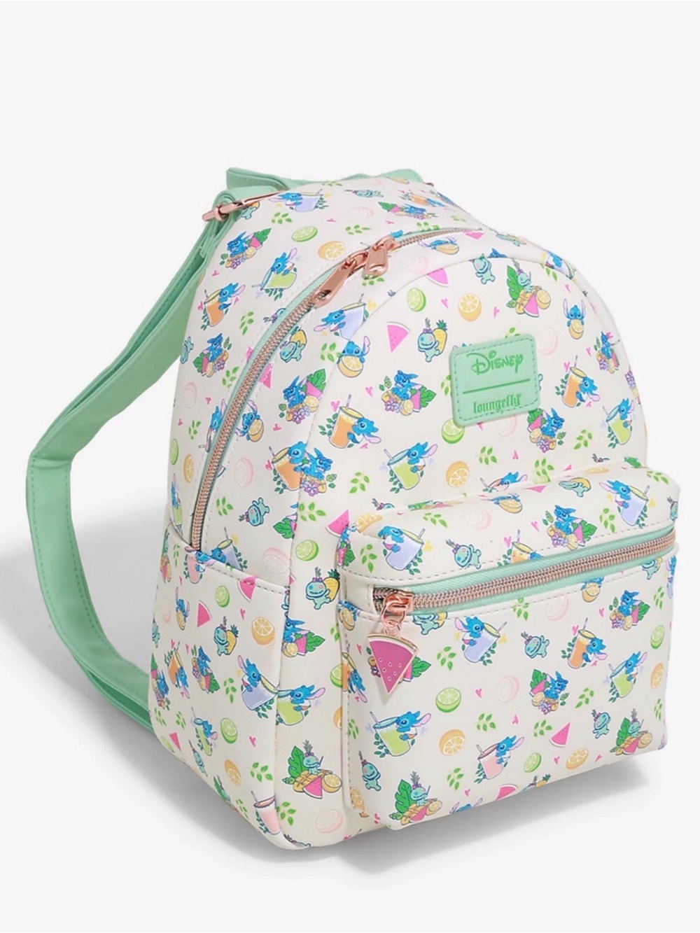 Loungefly Disney Lilo & Stitch Vacation Vibes Mini Backpack